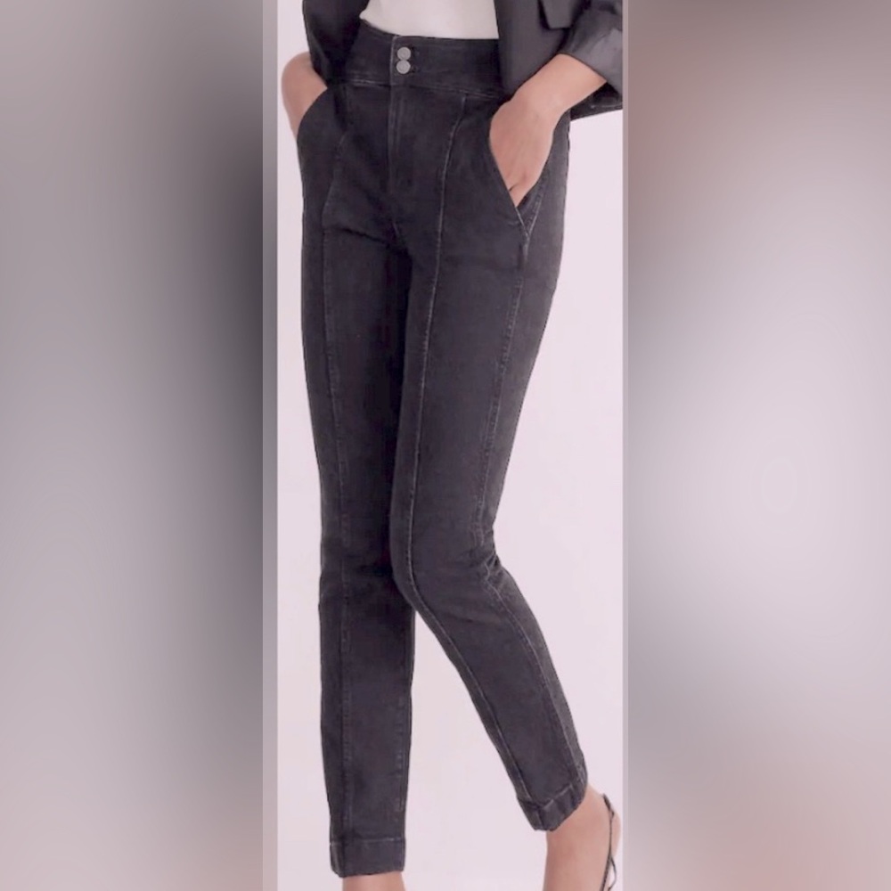Madewell “The Perfect Vintage” Black Jeans Tuxedo Edition Size 27 NWT‎